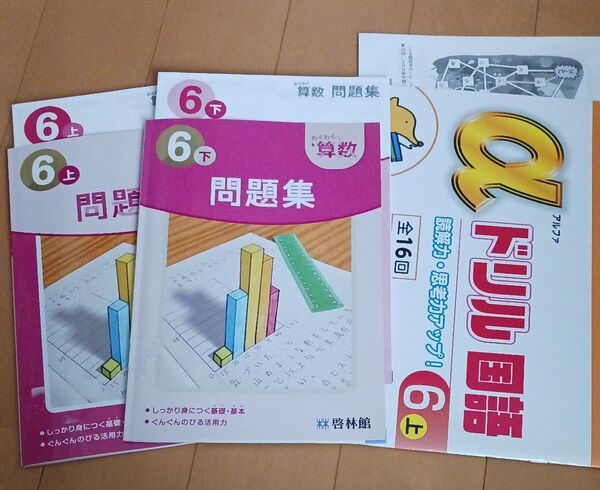 6年生 六年 国語 算数 計算 読解 ドリル スキル 問題集 文章問題 啓林館