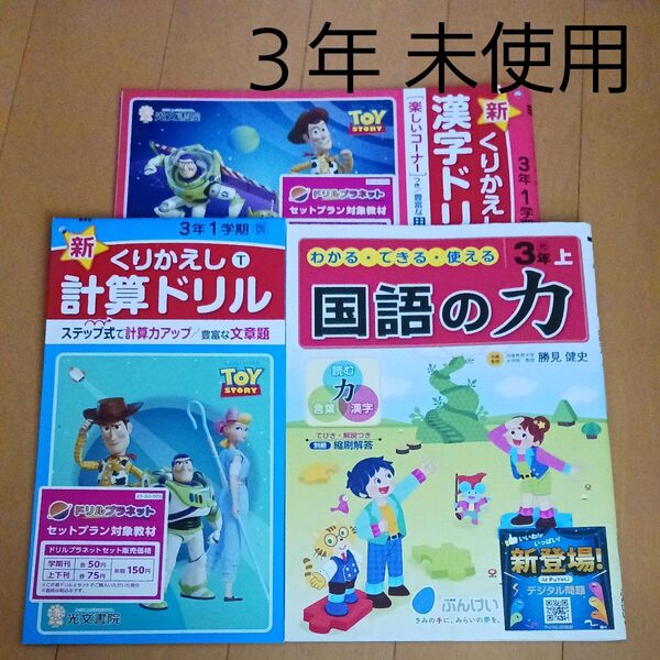 算数 漢字 計算 読解 国語 小学校 小学生 3年 ドリル スキル ぶんけい 光文書院