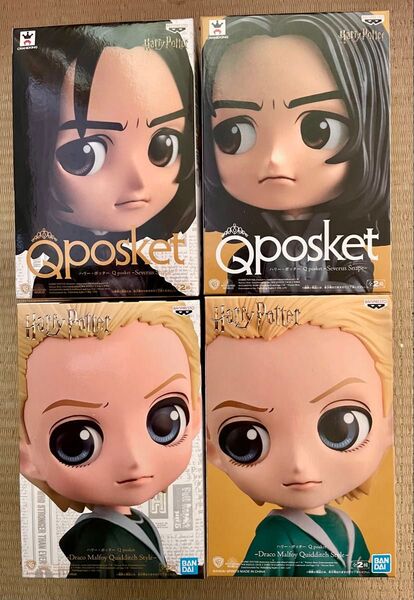 Qposket ハリー・ポッター フィギュア 4個セット