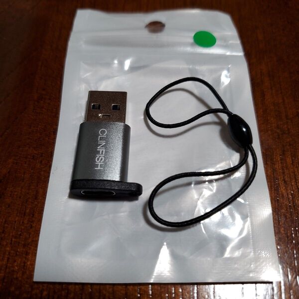 【未使用】CLINFISH USB3.0 Type-C to A 変換アダプタ