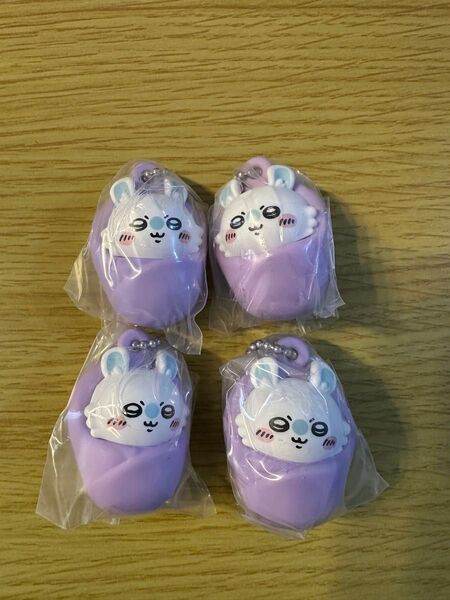 ちいかわ おくるみマスコットチャーム モモンガ 4個セット