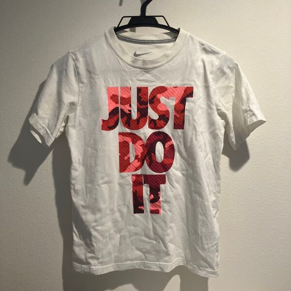 NIKE ナイキ 半袖Tシャツ ロゴT ホワイト 白 140cm