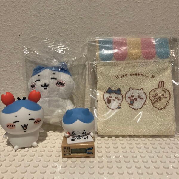 ちいかわ ソフビフィギュア ハチワレ 巾着 ぬいぐるみ 時計 ガチャガチャ うさぎ ダンボールウォッチ