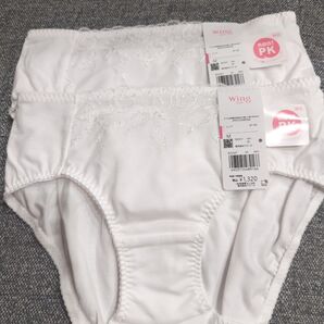 ワコールwing◇ティーン用白ショーツM ガールズショーツ 下着 女の子
