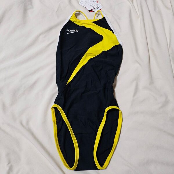 speedoスピード練習用水着 競泳水着 Sブラック イエロー 未使用