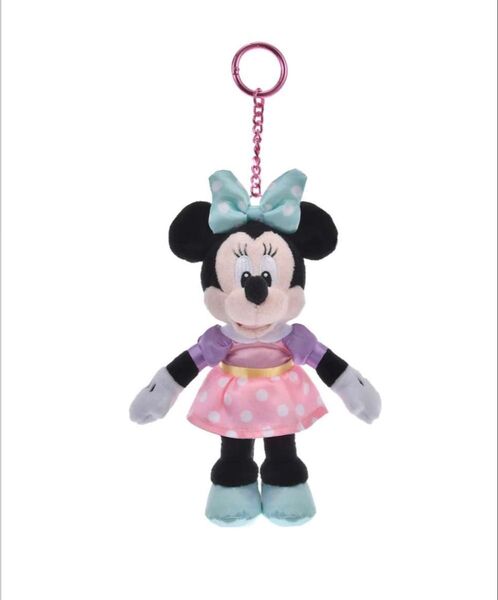 ディズニーストア ミニー ぬいぐるみキーホルダー・キーチェーン Mickey & Friends