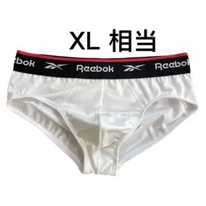 Reebok メンズブリーフ スポーツパンツ XLサイズ ツルツル 伸縮性 速乾性