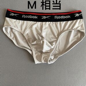 Reebokメンズブリーフ スポーツパンツ Mサイズ ツルツル 伸縮性 速乾性