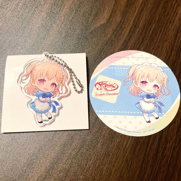 BanG Dream! バンドリ スイパラ スイーツパラダイス コラボ カフェ アクリルキーホルダー Morfonica 広町七深