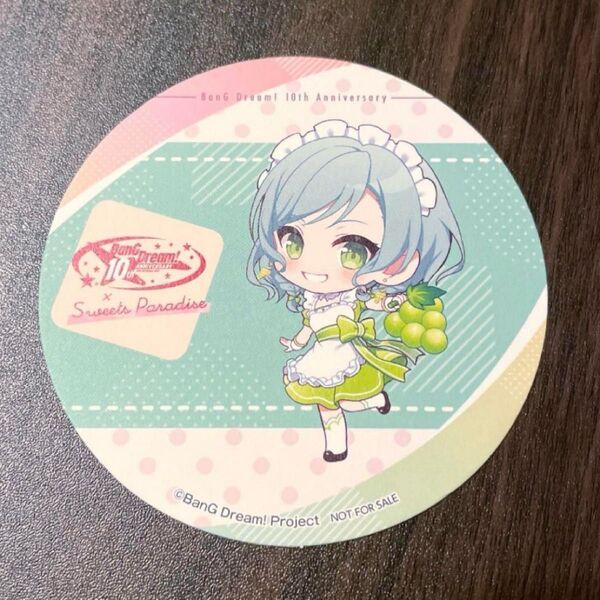 BanG Dream! バンドリ スイーツパラダイス スイパラ コラボ カフェ 特典 コースター パスパレ 氷川日菜 新品未使用
