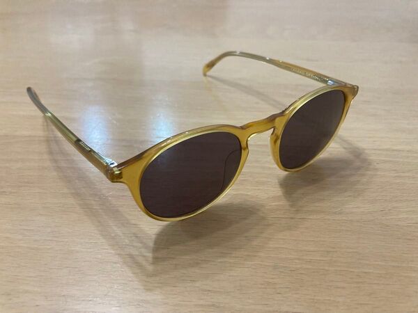 KANEKO OPTICAL(金子眼鏡) × UNITED ARROWS 【Jose】クリアフレーム ボストンサングラス 度なし
