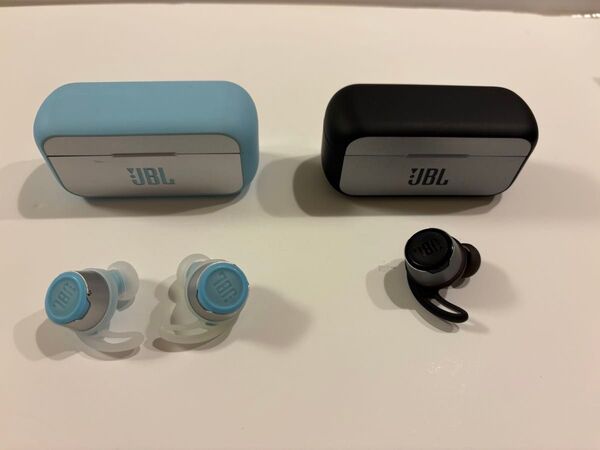JBL Reflect Flow Bluetooth ワイヤレス イヤホン ティール ブラック 2個セット