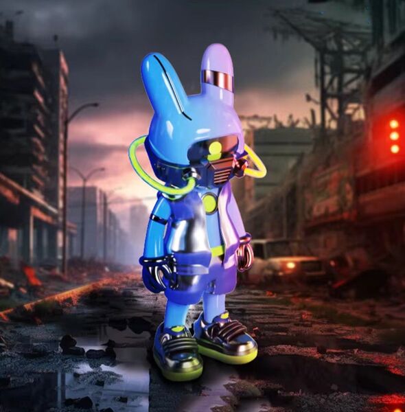 zhongshi doomsday bunny Mechanist デザイナーズトイ アートトイ フィギュア デザトイ