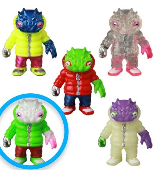 Medicom Toy VAG SPECIAL GYAROMIコレクション クトゥルフオイドイカリ パールホワイト/グリーン