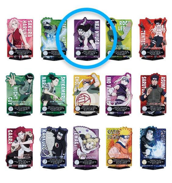 バンダイ 一番くじ NARUTO-ナルト- 中忍試験編 I賞 ACLLECT -NARUTO vol.1- 日向ネジ アニメグッズ