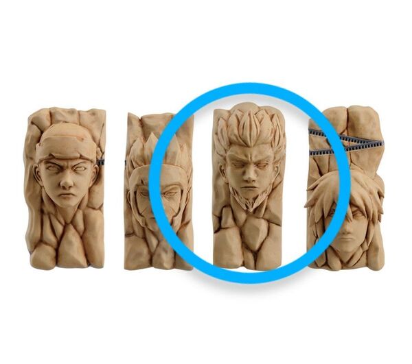 バンダイ 一番くじ NARUTO-ナルト- 中忍試験編 G賞 火影岩マグネット 猿飛ヒルゼン BANDAI ナルト疾風伝