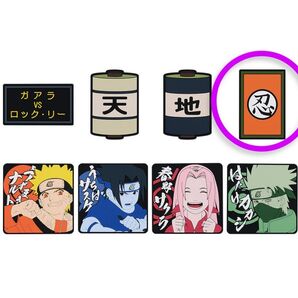 バンダイ 一番くじ NARUTO-ナルト- 中忍試験編 J賞 ラバーコースター 忍識札 BANDAI ナルト疾風伝