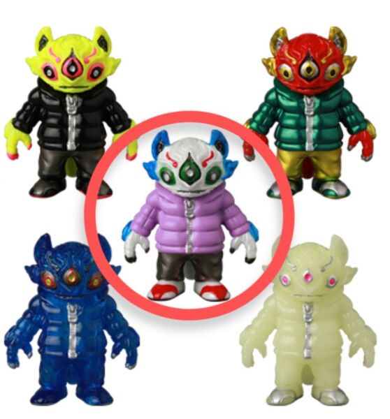 Medicom Toy VAG SPECIAL GYAROMIコレクション 玉藻オイド パールホワイト/パープルカラー ガチャ
