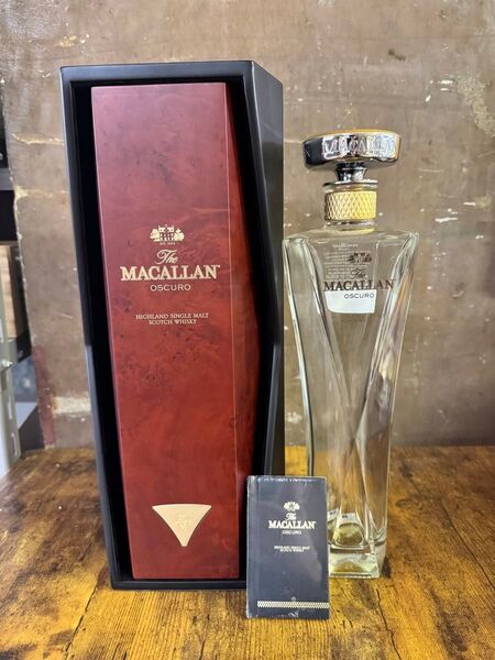 MACALLAN OSCURO マッカラン オスクロ 空瓶