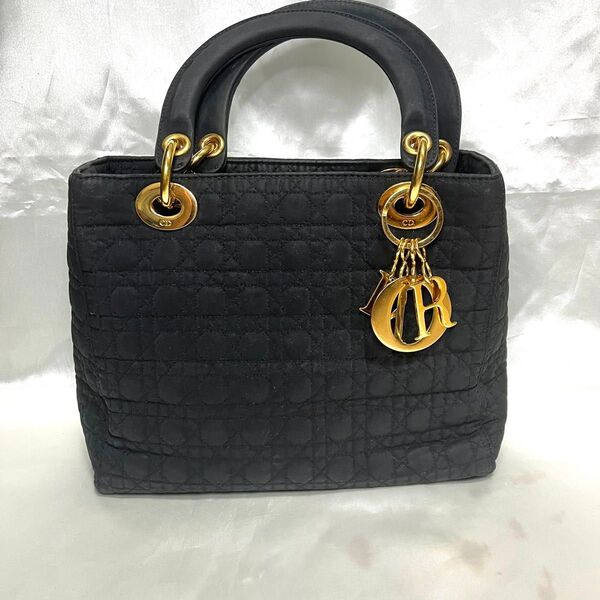 Christian Dior レディディオール カナージュ ハンドバッグ