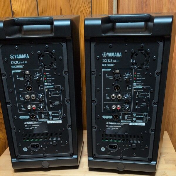 YAMAHA DXR8mkII パワードスピーカー 2個セット