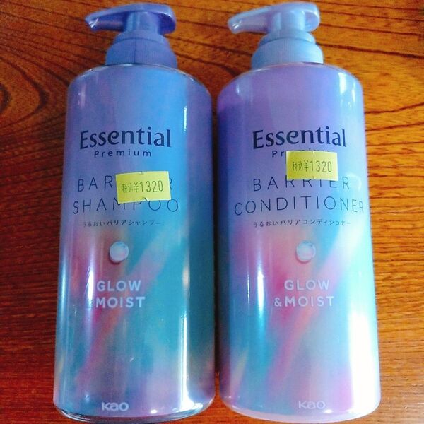 エッセンシャルプレミアムバリアシャンプーgA バリアヘアコンディショナーgA