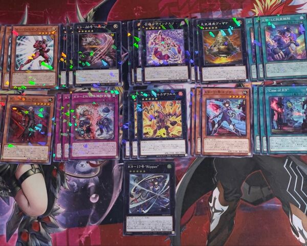 遊戯王 ripper + K9ケーナインデッキパーツ ノーパラ10種30枚