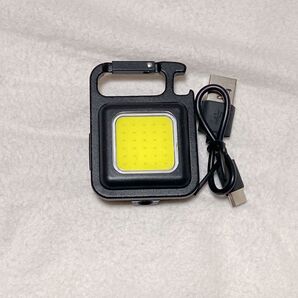 小型 キーライト 充電式 800ルーメン 作業灯 キーライト 高輝度 明るい キーホルダー フラッシュライト 強力