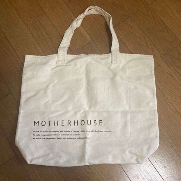 MOTHERHOUSE マザーハウス トートバッグ キャンバス エコバッグ