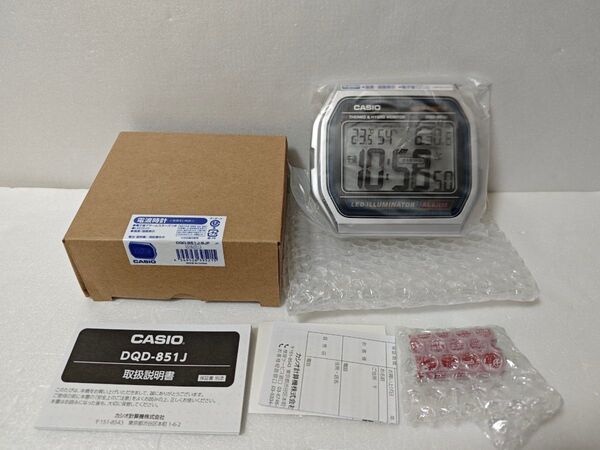 新品 カシオクロック DQD-851J-8JF 電波時計 デジタル