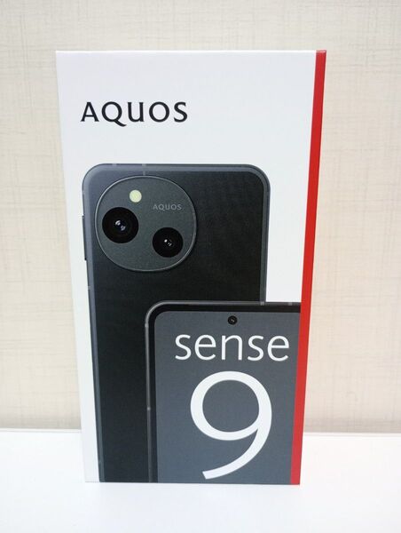 新品/未開封 AQUOS sense9(8GB/ 256GB) ブラック(SIMフリー版) SH-M29B-B