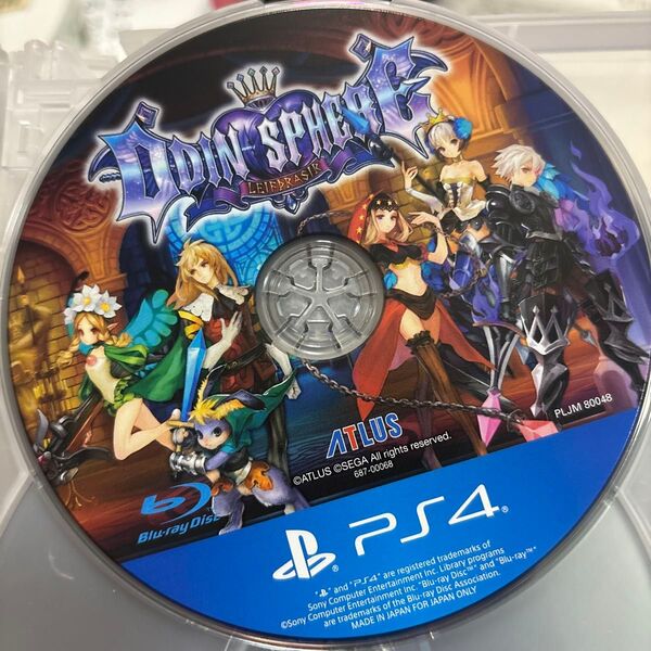 PS4 オーディンスフィア レイヴスラシルケース無し