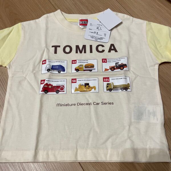 新品 Tシャツ 半袖 サイズ 90 ベビー TOMICA トミカ