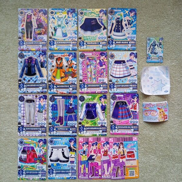 アイカツ 霧矢あおい 14枚セット フューチャリングガール、他 レアカードあり
