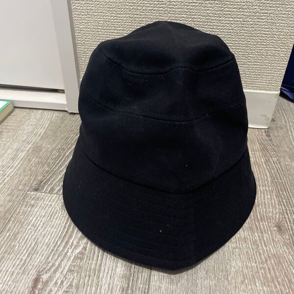 ammy. ブラック バケットハット M 帽子 バケットハット 黒 ハット