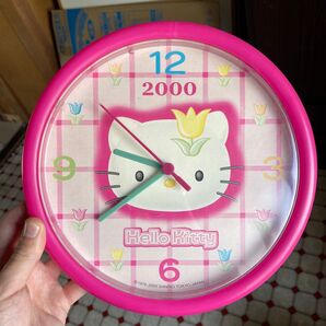 ハローキティ 2000年モデル 掛け時計
