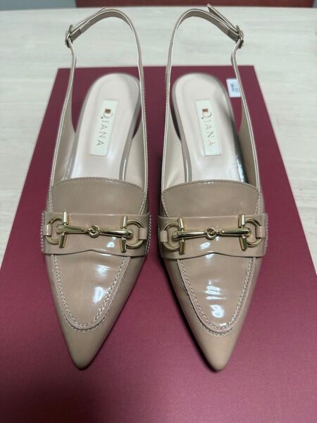ダイアナ パンプス ベージュ 24.5cm