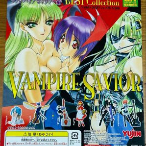 ◆SR カプコンリアルフィギュアコレクション ヴァンパイアセイヴァー編 ベストコレクション 全12種+台紙◆フィギュア