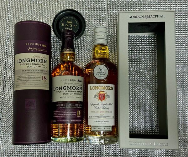 G &M LONGMORNロングモーン14年と18年の2本セット