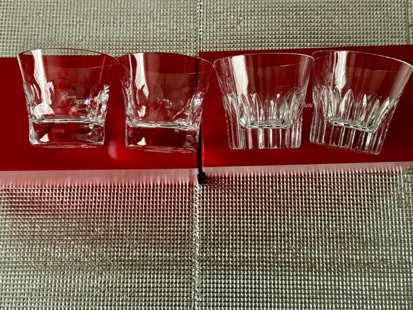バカラ ロックグラス2脚×2セット(合計4個) Baccarat バカラ クリスタルガラス