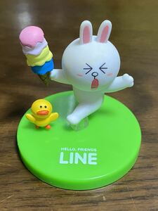 LINEミニフィギュア　コニーアイス