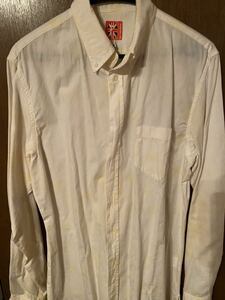 A BATHING APE button down shirt XL size [ ultra rare ]