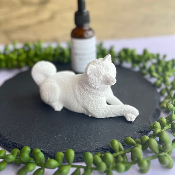アロマストーン アロマディフューザー ハンドメイド 犬 いぬ 柴犬 秋田犬