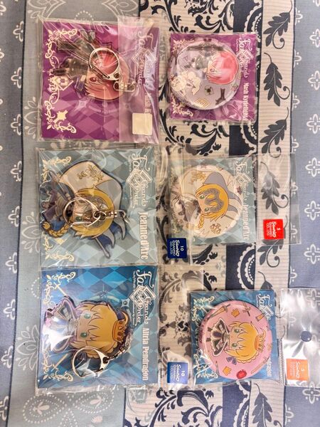 Fate/Grand Order アクリルキーホルダー缶バッジ
