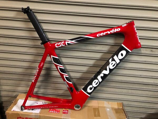 cervelo soloist 58cm フレームセット