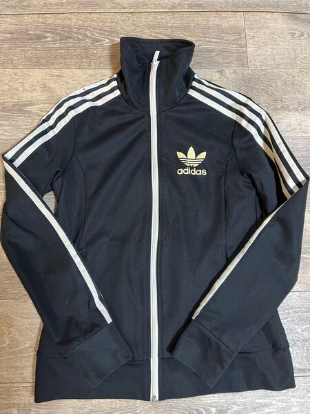 adidas トラックジャケット サイズ90 黒