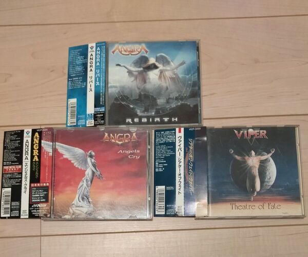 ANGRA、VIPER CD3枚セット