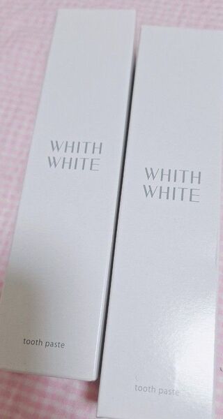 WHITH WHITE ホワイトニング 歯磨き粉 120g ホワイトホワイト イルミド
