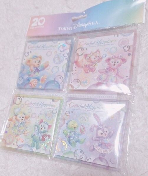 カラフルハピネス メモ ダッフィー ディズニー