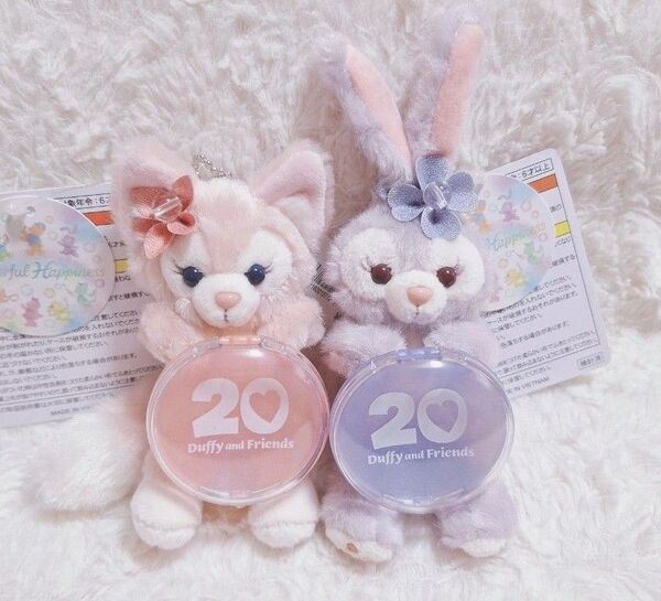 リーナベル ステラルー ぬいぐるみチャーム カラフルハピネス ディズニー 20周年